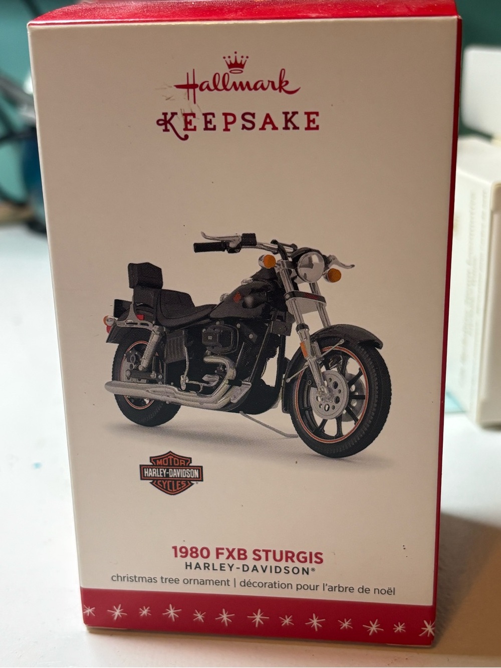 Hallmark Keepsake 1980 FXB Sturgis Harley-Davidson Ornament | Die-Cast Metal